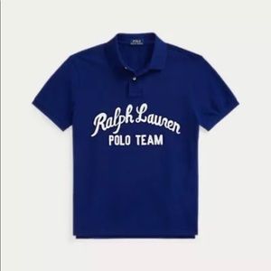 Polo Ralph Lauren Polo Team Blue Custom Polo Shirt